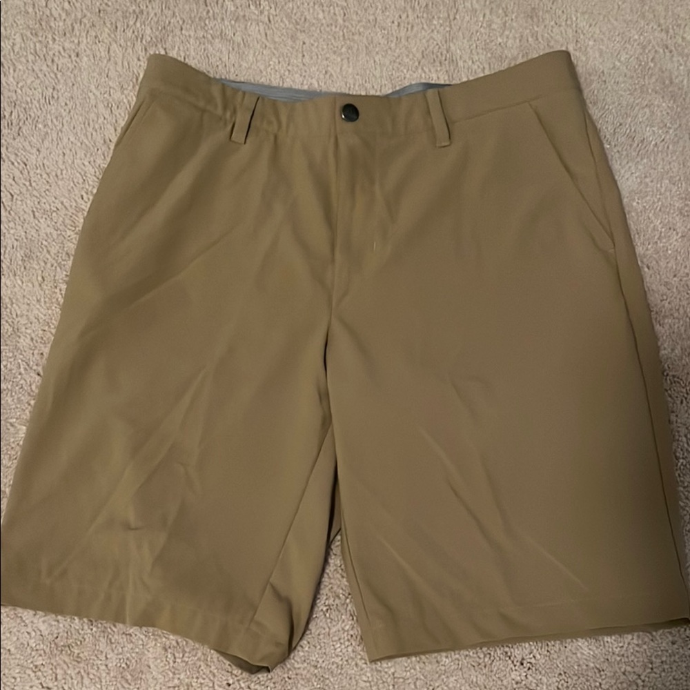 Adidas Ultimate 365 Golf Tan Shorts Size 34